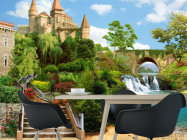 Фотошпалери Фреска з замком - 1