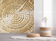 Фотошпалери Золотий зріз дерева - 2