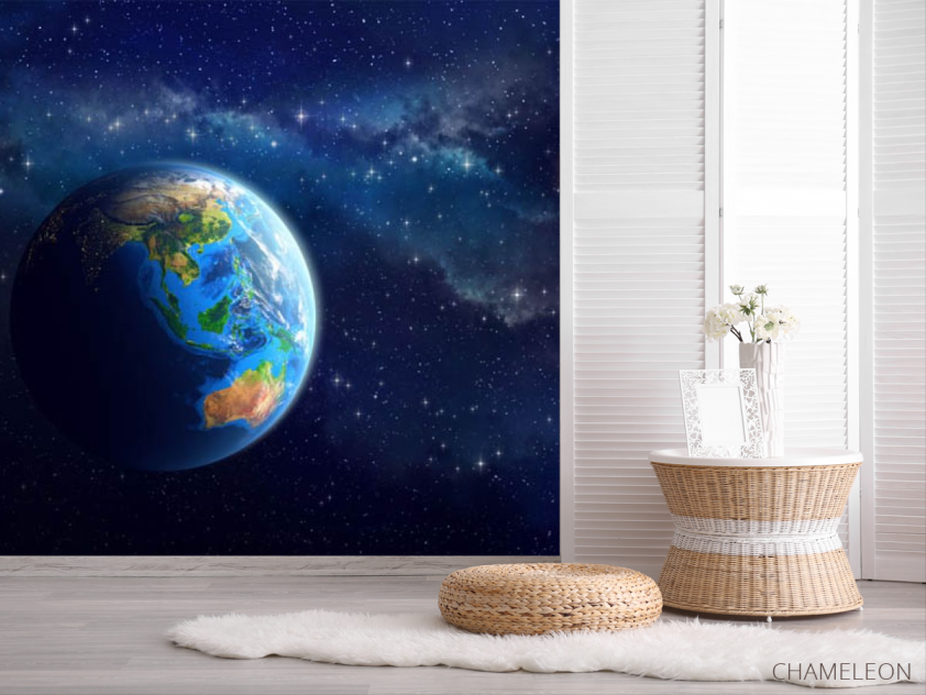 Фотошпалери космос, земля - 2