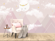 Фотообои Скандинавские горы для девочки - 4