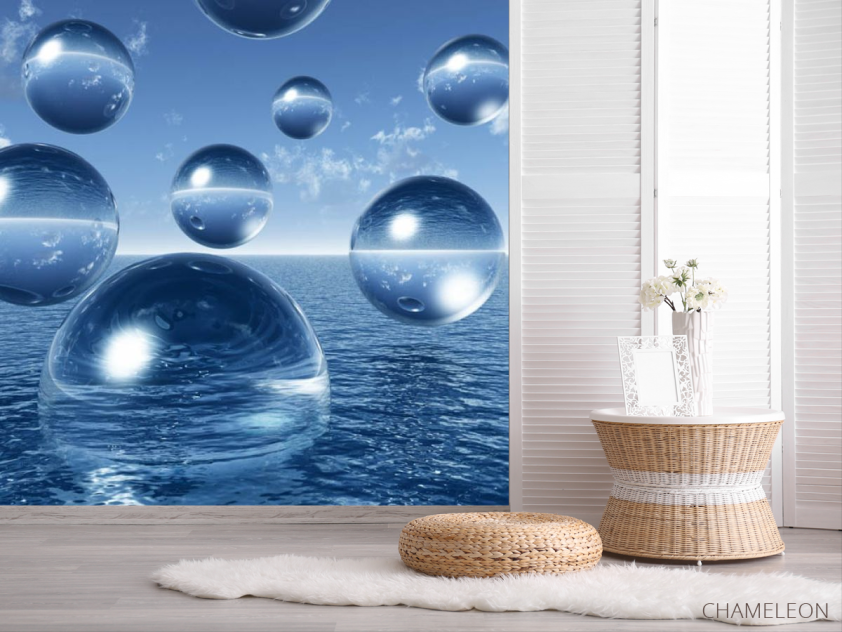 Фотошпалери кулі в море - 2