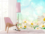 Фотошпалери Білосніжні ромашки - 4