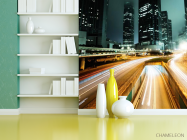 Фотошпалери Світла дорога вночі - 3