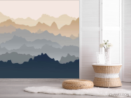 Фотошпалери гори абстрактні 3Д ефект - 2