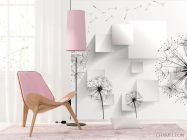 Фотошпалери Векторні кульбаби - 4