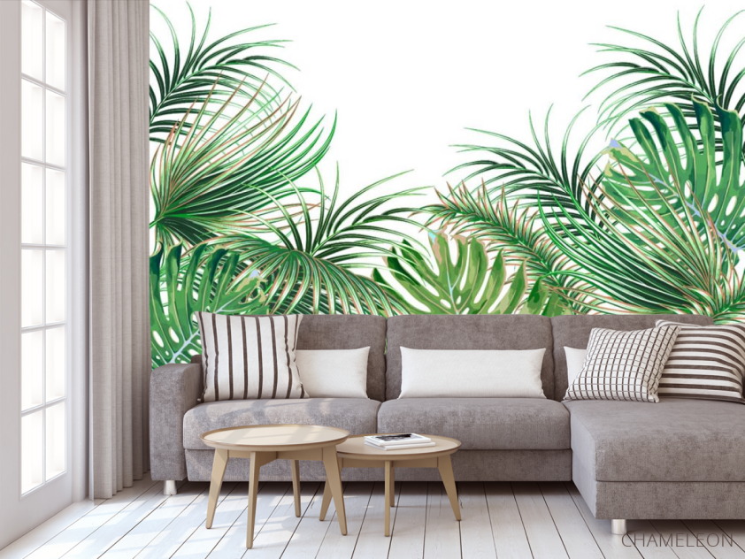 Фотообои тропические листья - 3