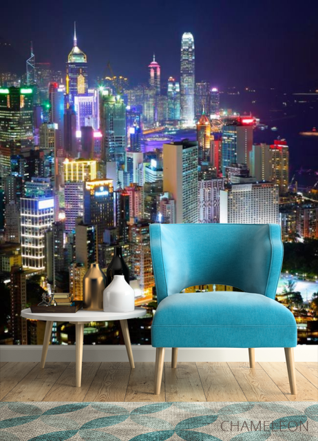 Фотообои Нью Йорк - ночной город - 4