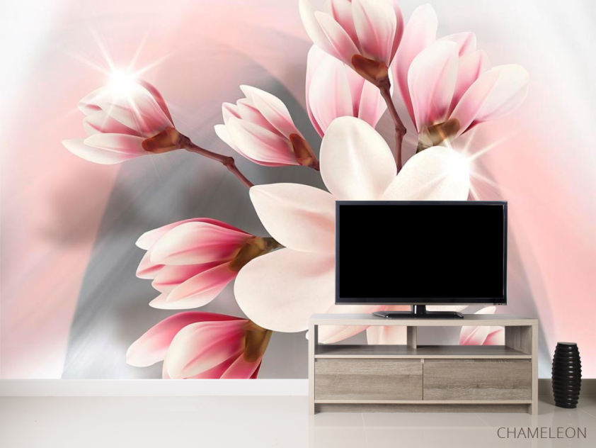 Фотообои 3d магнолия - 2