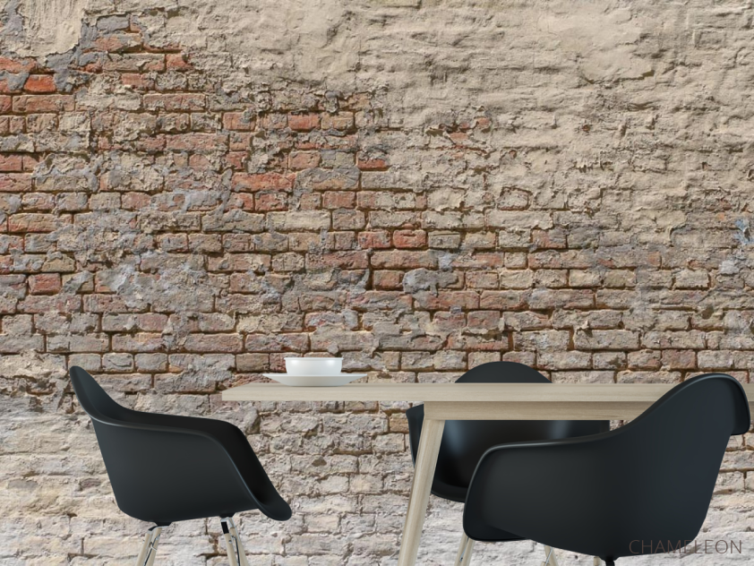 Фотошпалери Світло-рудий цегла - 1