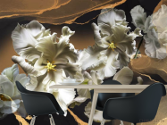 Фотошпалери махрові тюльпани 3d - 1