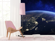 Фотошпалери Вид на землю з космосу - 4