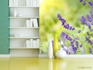 Фотошпалери сині польові квіти - 3