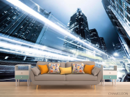 Фотообои Дорога, свет, Чикаго - 1