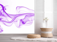 Фотошпалери фіолетовий дим 3д - 2