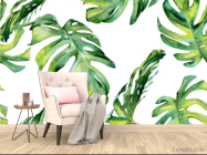 Фотообои тропические листья - 4