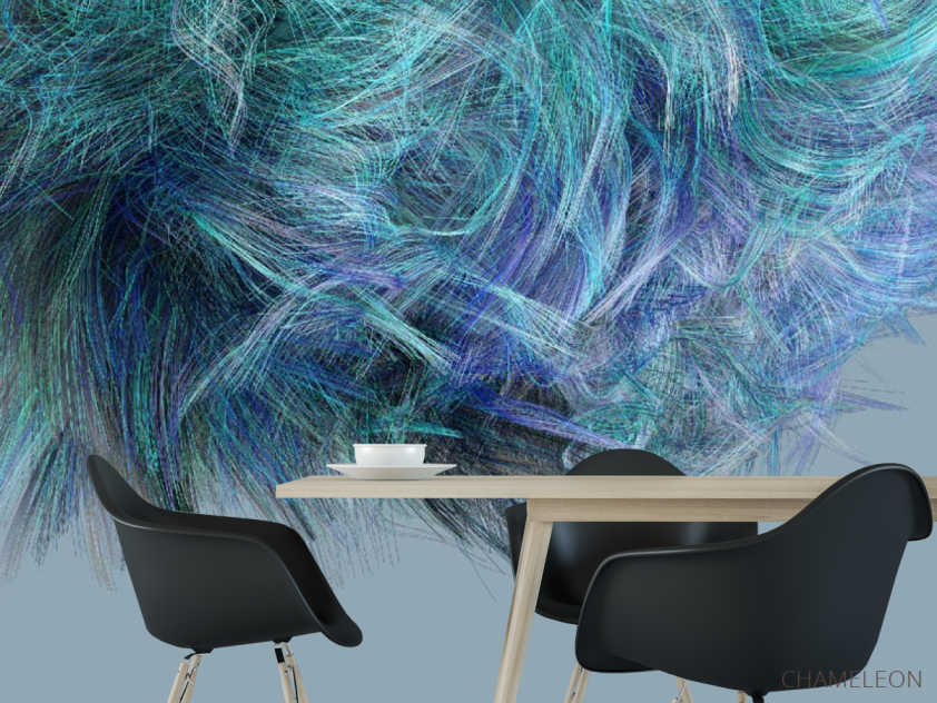 Фотошпалери пір'я, Абстракція - 1