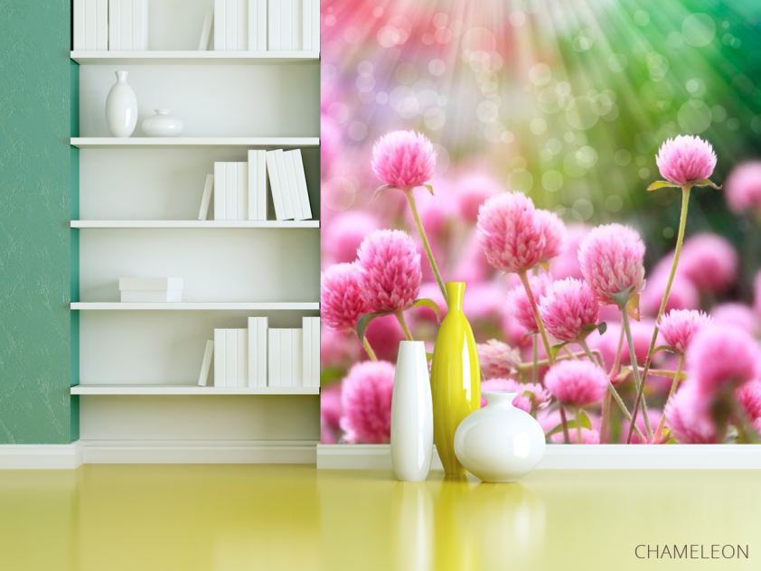 Фотошпалери Рожевий конюшина - 3