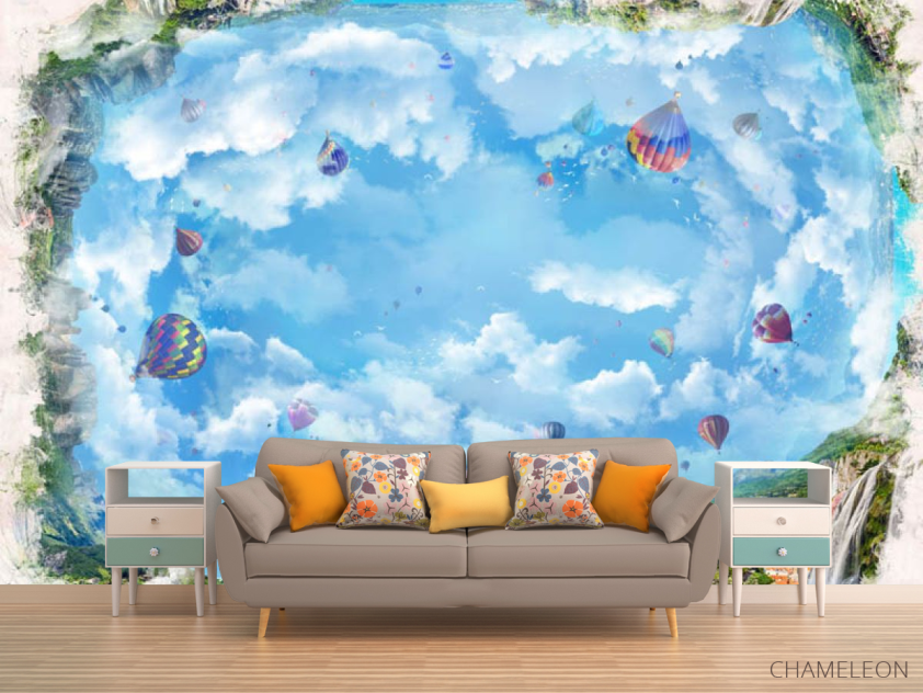 Фотообои воздушные шары - 1