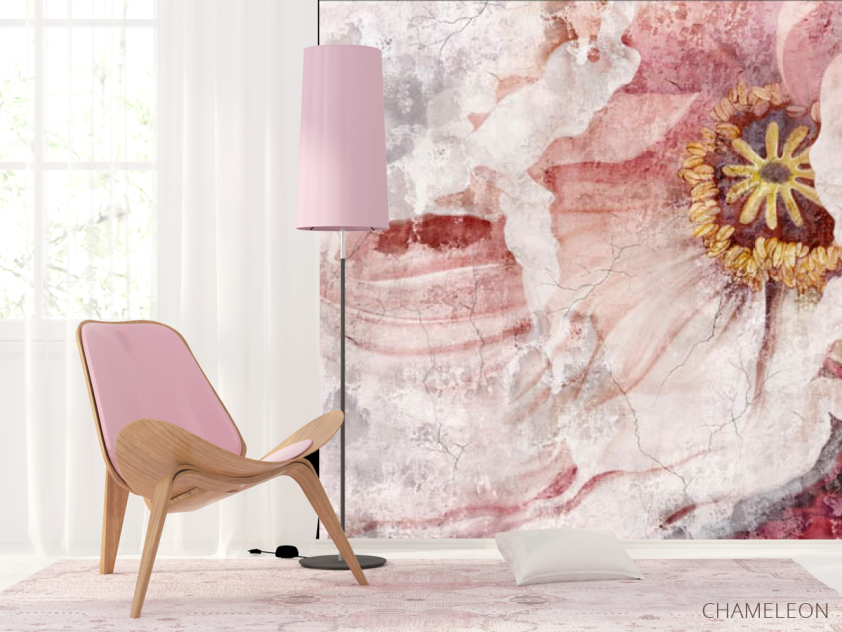 Фотошпалери дизайнерський Вінтажний квітка - 4