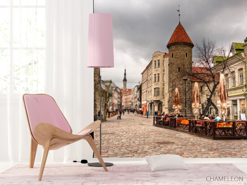 Фотошпалери Вулиця в Талліні, Естонія - 4