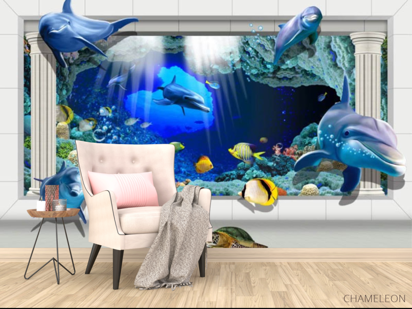 Фотообои 3d морское дно - 4