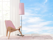 Фотошпалери біло-блакитне небо - 4