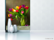Фотообои Кувшин с тюльпанами - 1