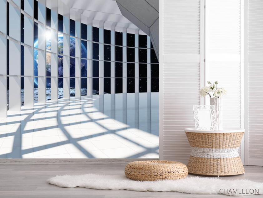 Фотошпалери Космос за вікном - 2