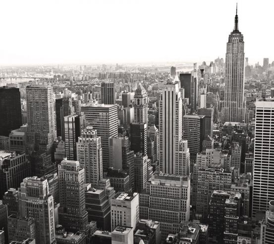 Фотообои Нью Йорк черно-белый 20512