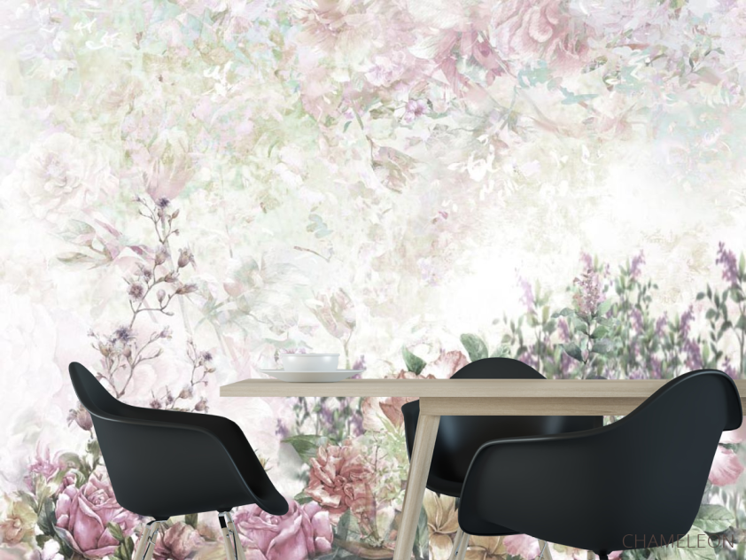 Фотошпалери картина ніжні квіти - 1