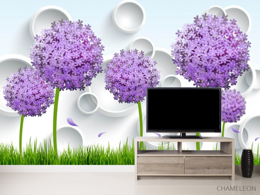 Фотообои Цветы 3д - 2