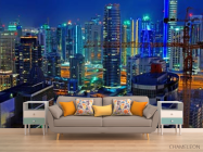 Фотообои стройка в мегаполисе - 1