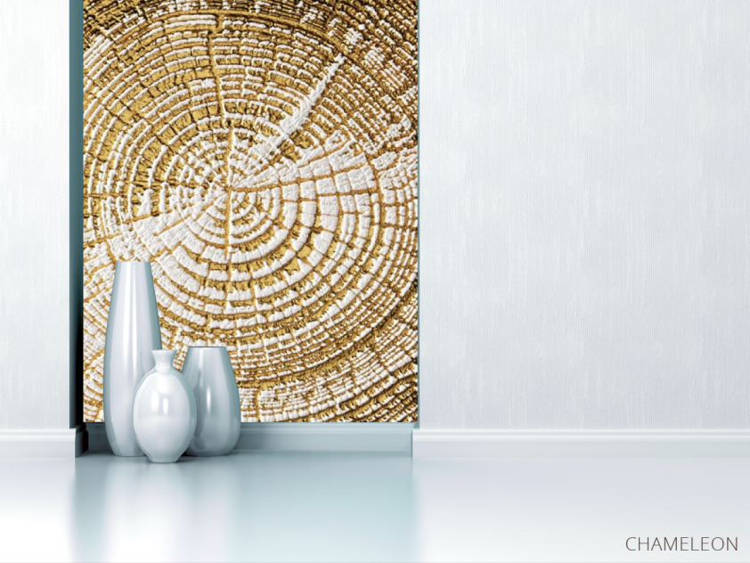 Фотообои Золотой срез дерева - 1