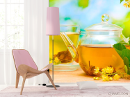 Фотошпалери Чай, липа - 4