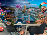 Фотошпалери Мир "Тачек" - 1