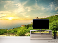 Фотообои лес над морем - 2