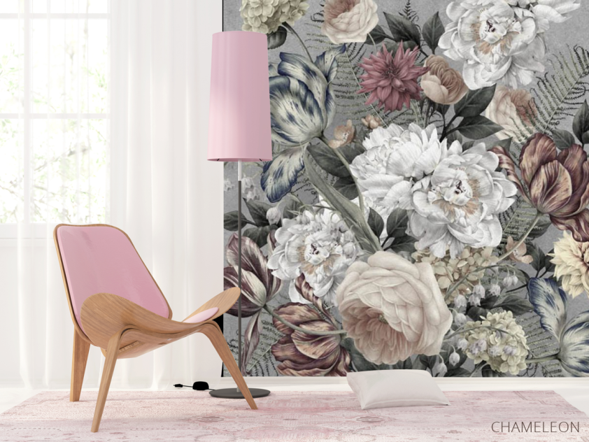 Фотошпалери Вінтажні квіти - 4