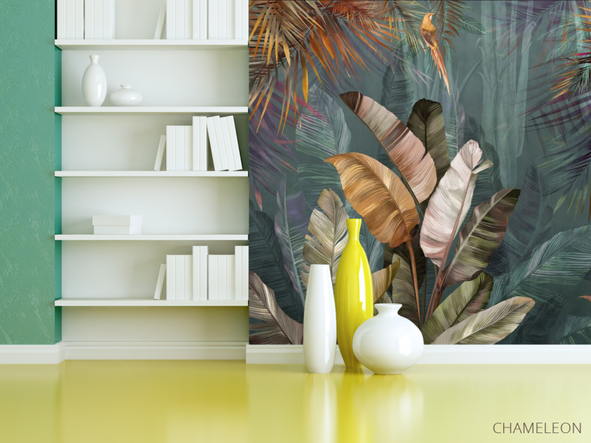 Фотошпалери тропічні листя - 3