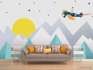 Фотообои горы для детской - 1