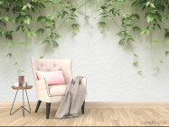 Фотообои Листья с потолка - 4