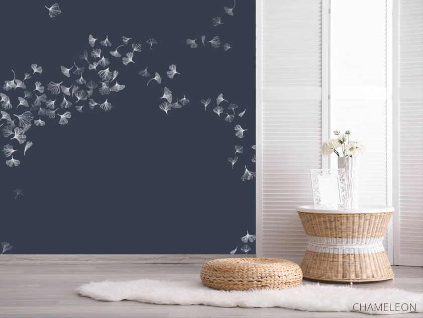 Фотошпалери кульбаба в стилі line art - 2