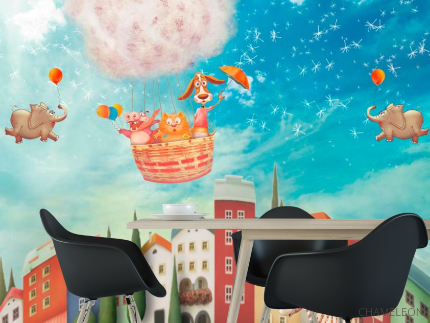 Фотообои Городок - 1