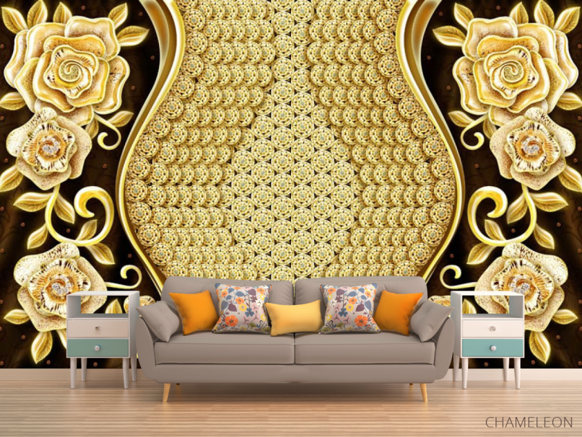 Фотообои цветы и узоры - 1