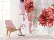 Фотошпалери Вінтажні півонії - 4