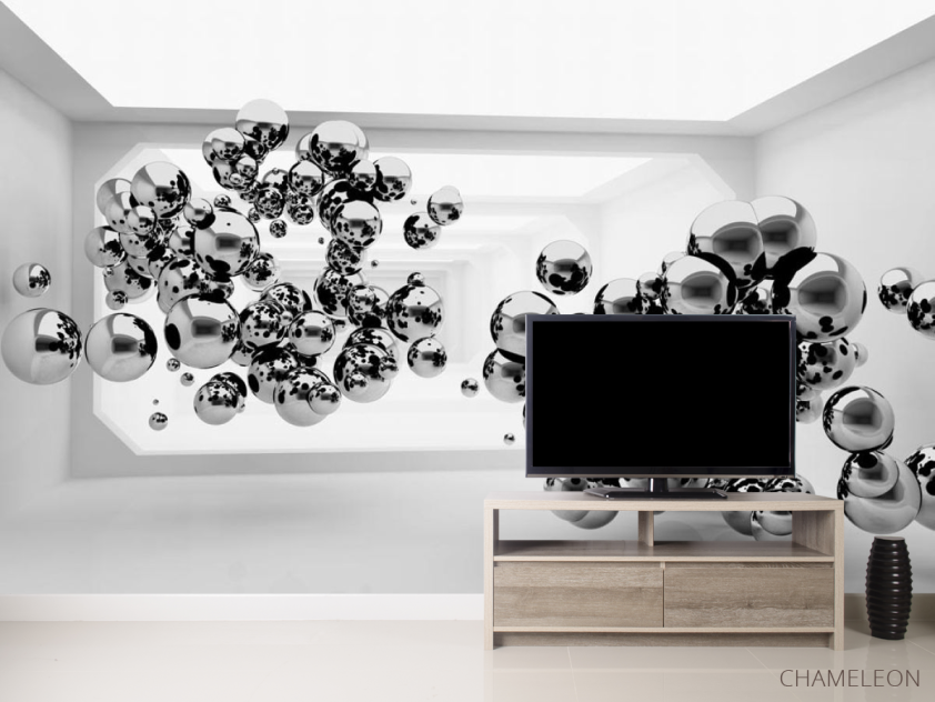 3д фотообои Шары - 2