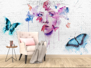 Фотообои Для девочки подростка - 4