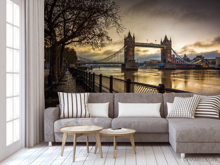 Фотообои вечерний Лондонский мост - 3