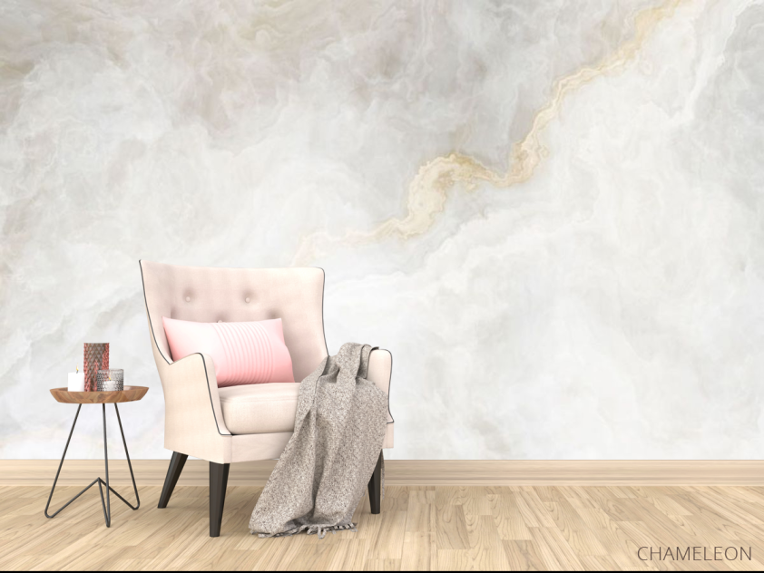 Фотообои Бежевая мраморная текстура - 4