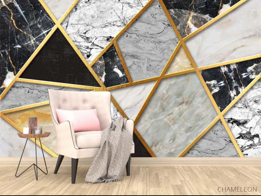 Фотообои 3д панели, мрамор - 4