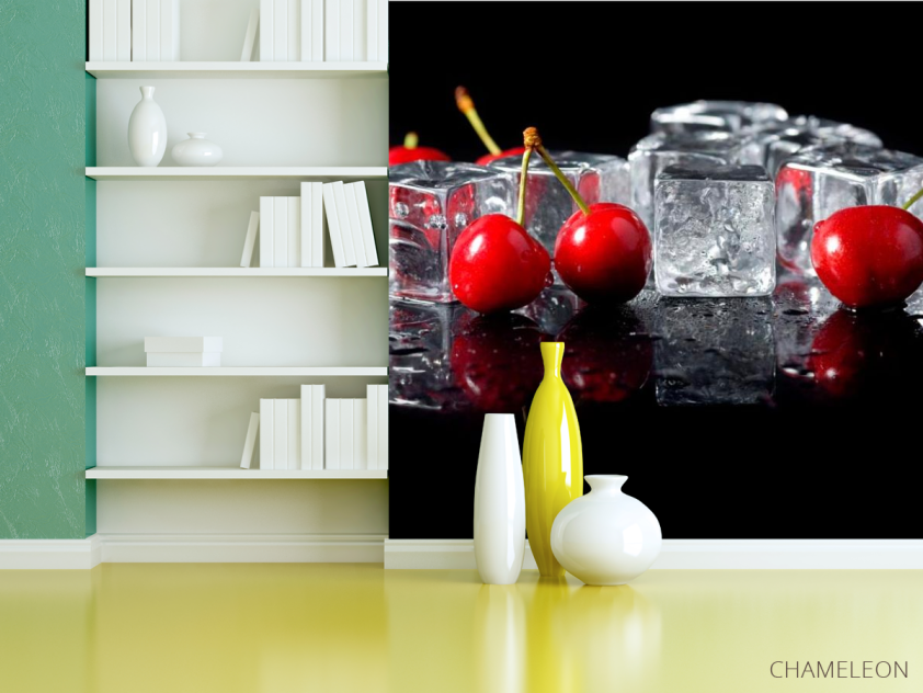 Фотошпалери Лід, черешня - 3